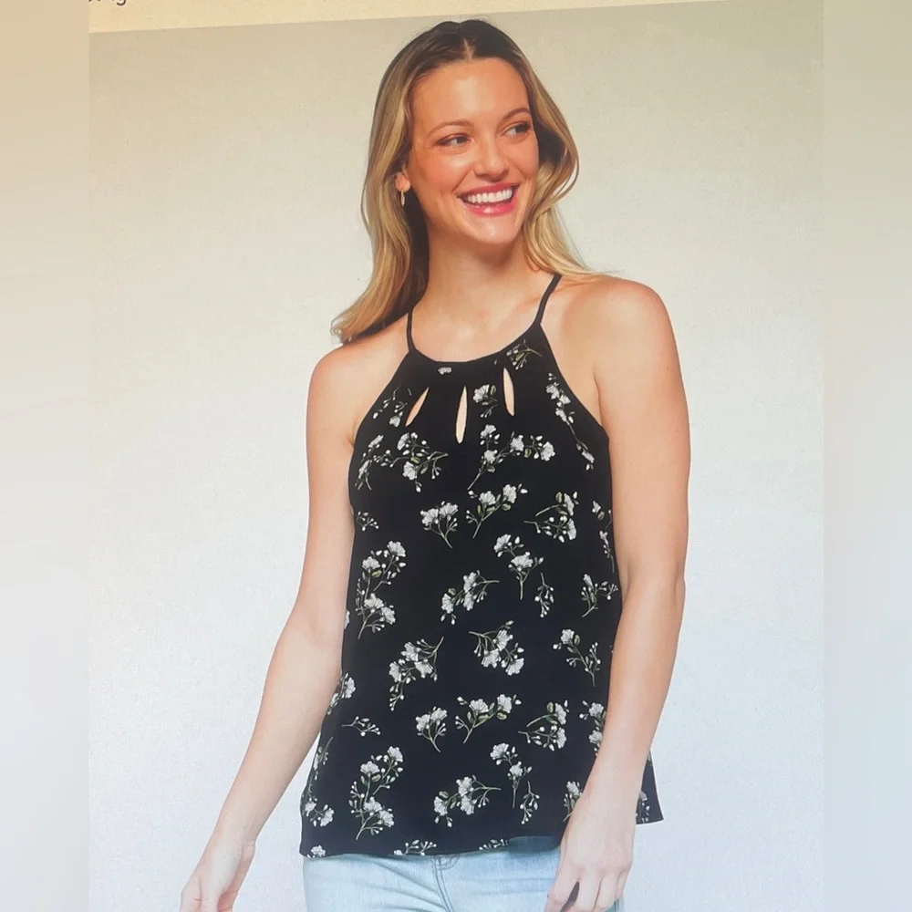 Paper moon Walita Cutout detail blouse - Picture 1 of 5